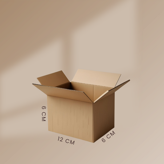 12X6X6 KOTAK PACKING SINGLE WALL (M125X3)